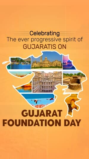 Insta Story - Gujarat Foundation Day post