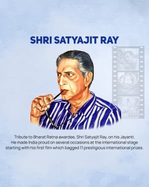 Satyajit Ray Jayanti video