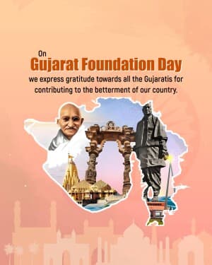 Gujarat Foundation  Day video