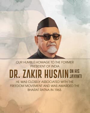 Zakir Husain Punyatithi image