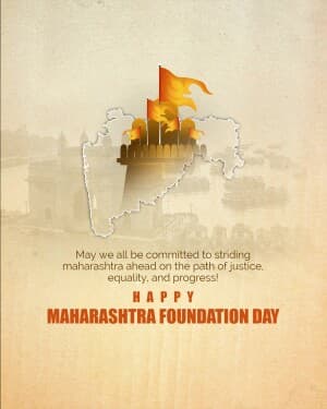 Maharashtra Day banner