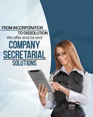 Company Secretary poster