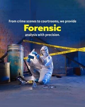 Forensic template