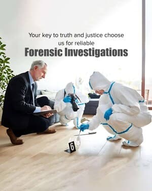 Forensic poster