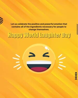 World Laughter Day illustration