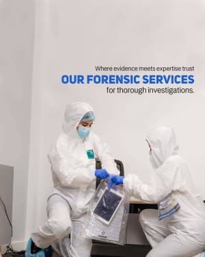 Forensic flyer