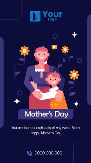 Mother's Day Wishes Instagram Post template