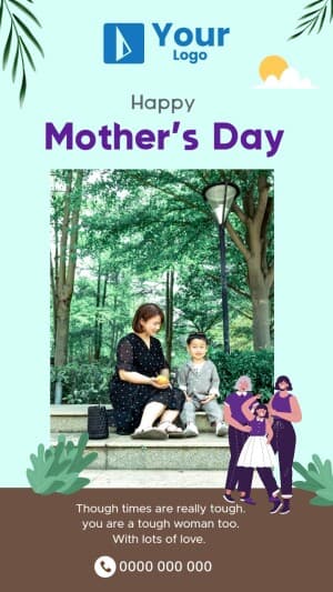 Mother's Day Wishes facebook template