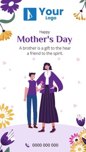 Mother's Day Wishes custom template