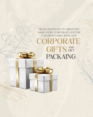 Corporate Gift template