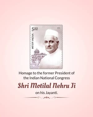 Motilal Nehru Jayanti video