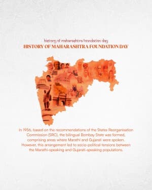 History - Maharashtra Foundation Day post