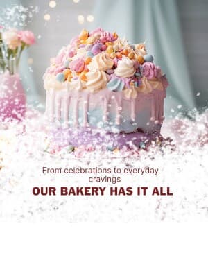 Bakery and Cake business banner