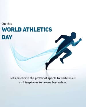 World Athletics Day graphic