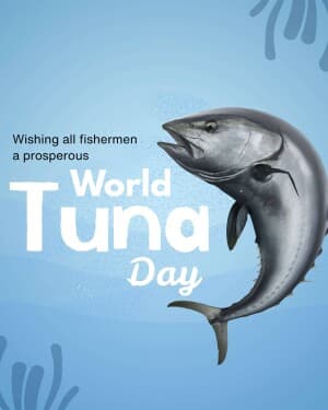 World Tuna Day event poster