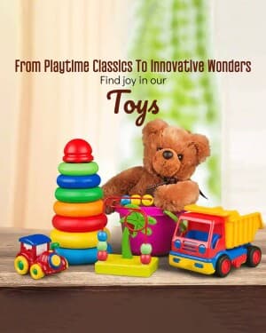 Toys business template