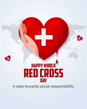 World Red Cross Day poster