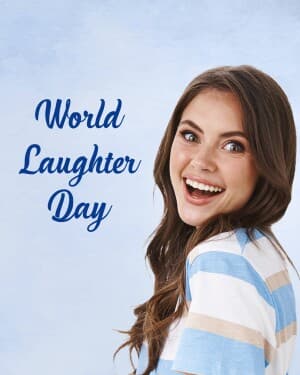 World Laughter Day flyer