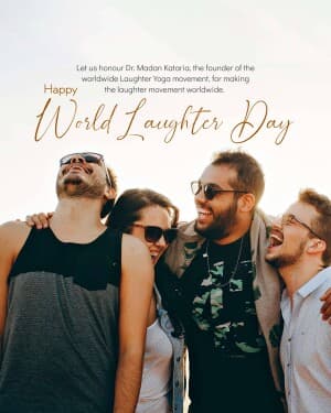 World Laughter Day post