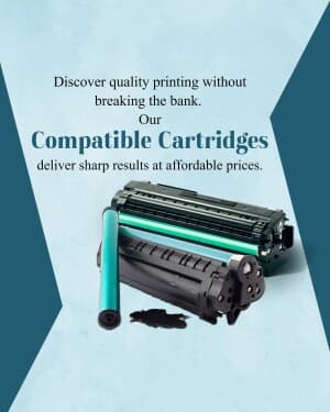 Printer marketing poster