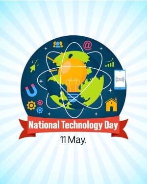 National Technology Day illustration