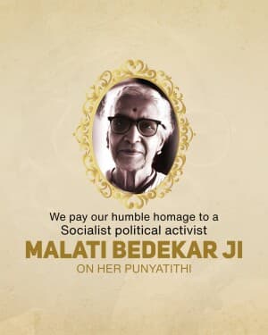 Malati Bedekar Punyatithi banner