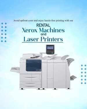 Printer poster