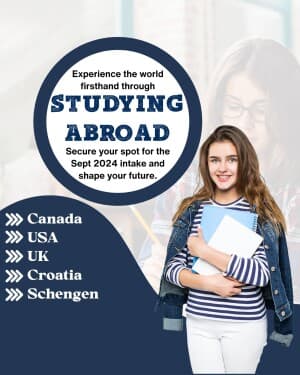 Study In Abroad banner