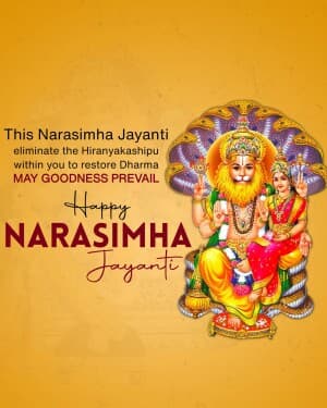 Narasimha Jayanti video