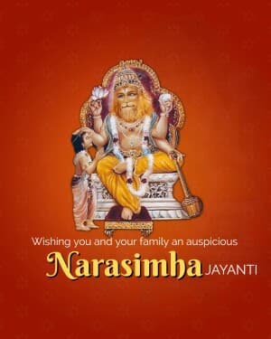 Narasimha Jayanti graphic