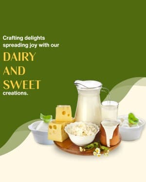 Dairy & Sweets business video