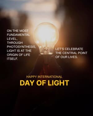 International Day of Light video