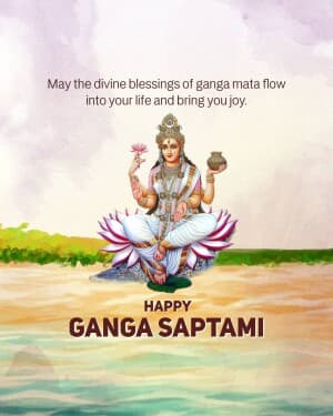 Ganga Saptami graphic