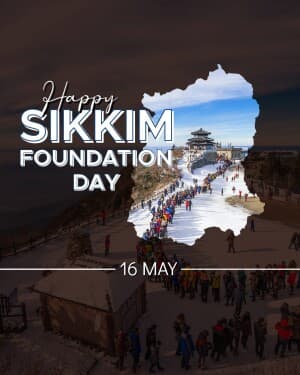 Sikkim Foundation Day image
