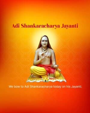 Shankaracharya Jayanti video