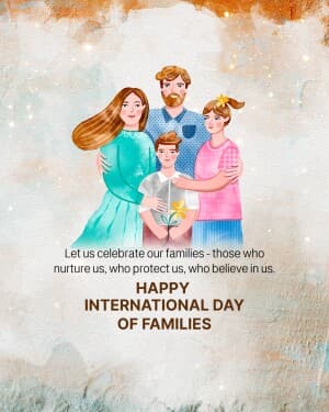 International Day of Families flyer