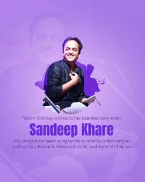 Sandeep Khare Birthday video