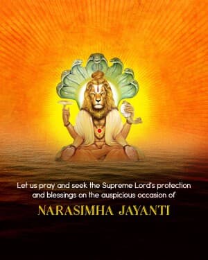 Narasimha Jayanti poster