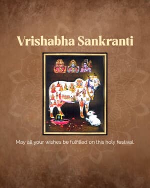 Vrishabha Sankranti video
