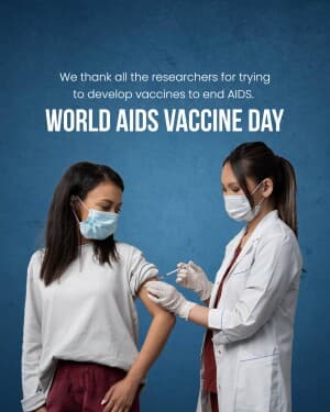 World AIDS Vaccine Day illustration