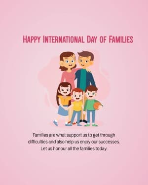International Day of Families illustration