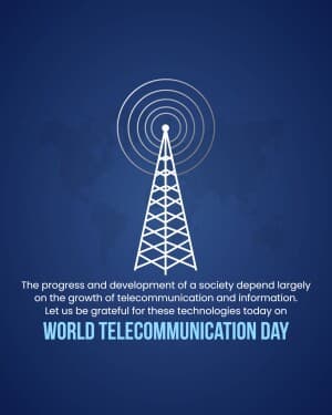 World Telecommunication Day banner