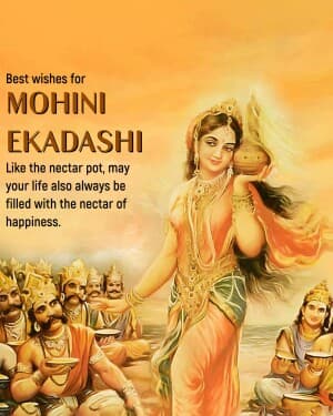 Mohini Ekadashi banner