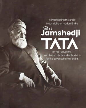 Jamsetji Tata Punyatithi image