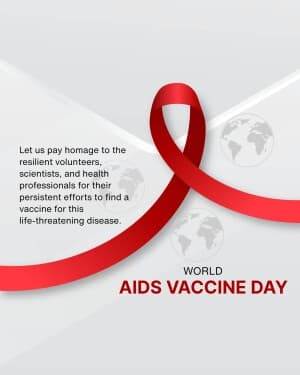 World AIDS Vaccine Day image