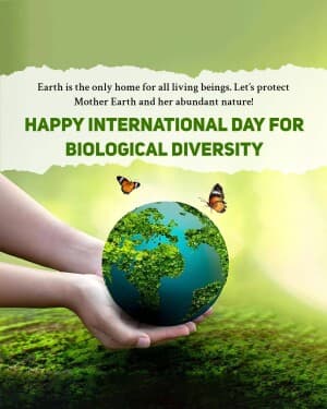 International Day for Biological Diversity illustration