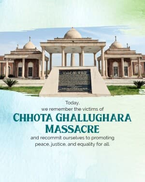 Chhota Ghallughara poster