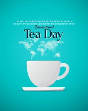 International Tea Day poster