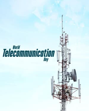 World Telecommunication Day flyer