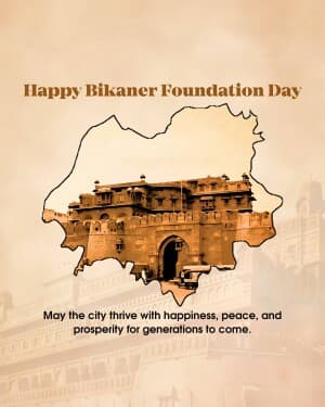 Bikaner Sthapana Diwas illustration